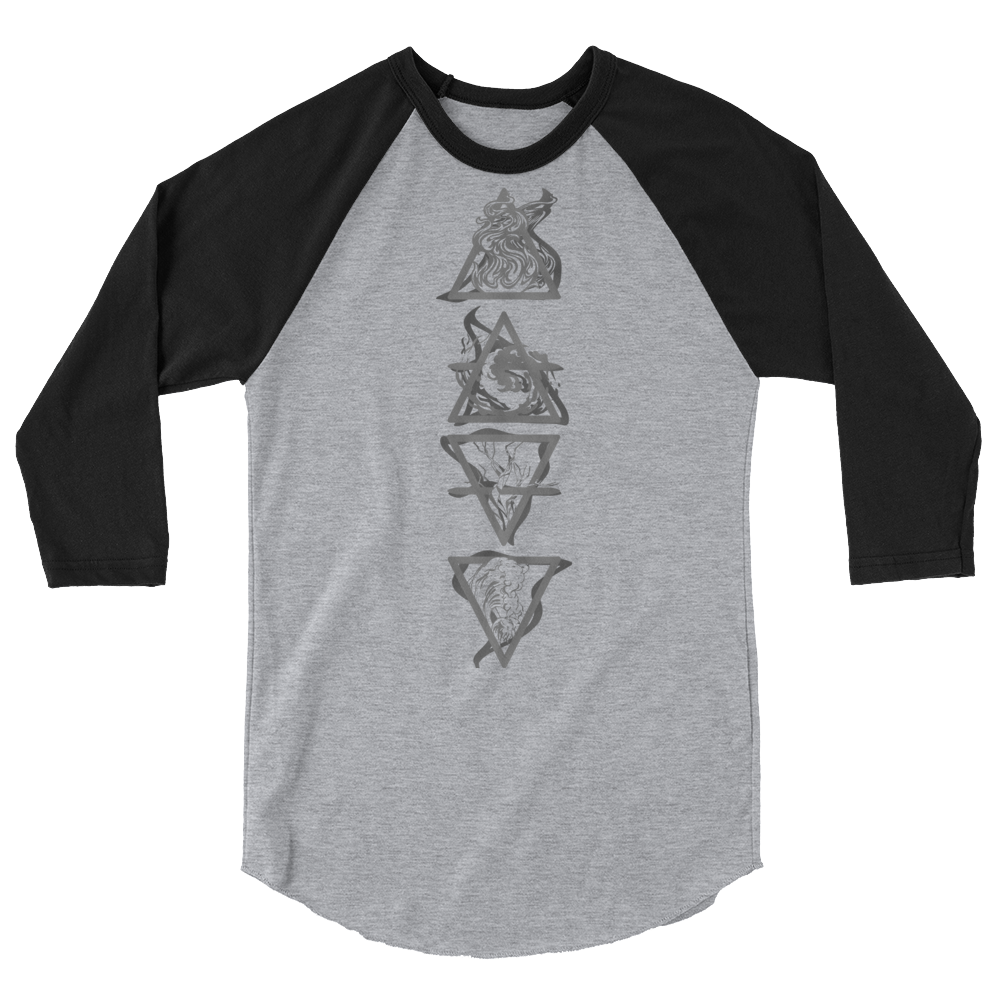 Elements | Alternative 3/4 Sleeve Raglan T-Shirt