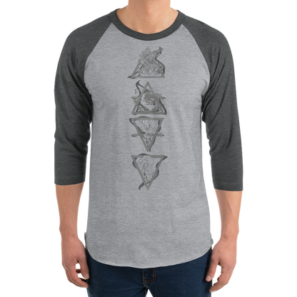 Elements 3/4 Sleeve Raglan