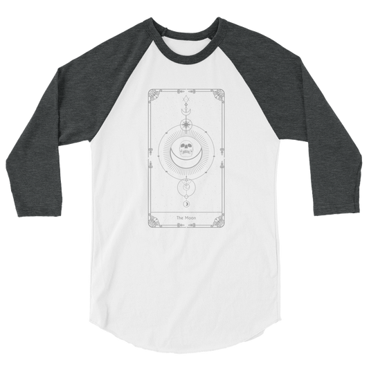 The Moon | Alternative 3/4 Sleeve Raglan T-Shirt