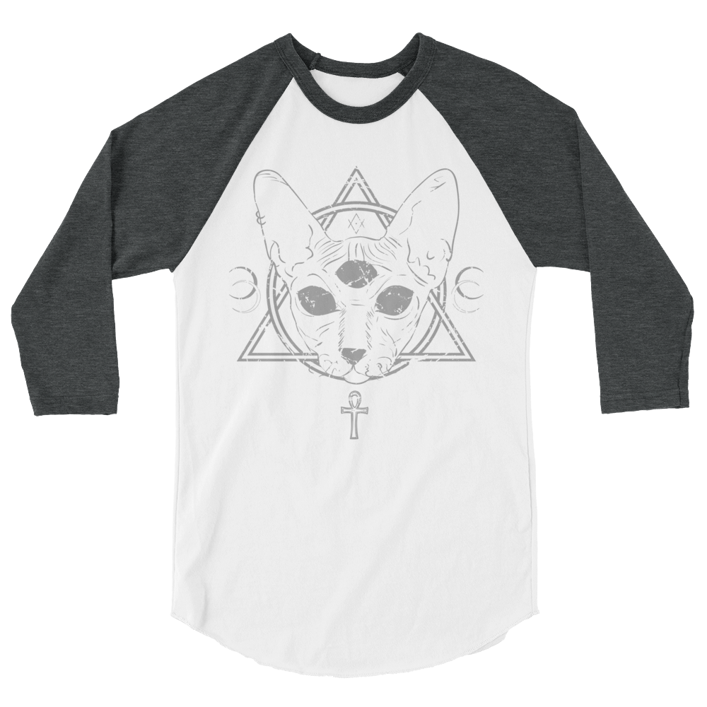 Diaboli catus | Alternative 3/4 Sleeve Raglan T-Shirt